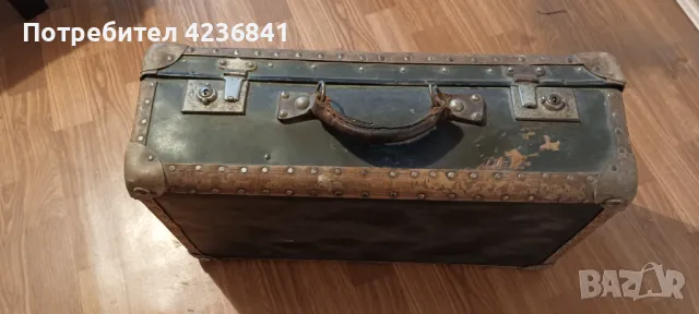 Ретро куфар, снимка 4 - Антикварни и старинни предмети - 49034453