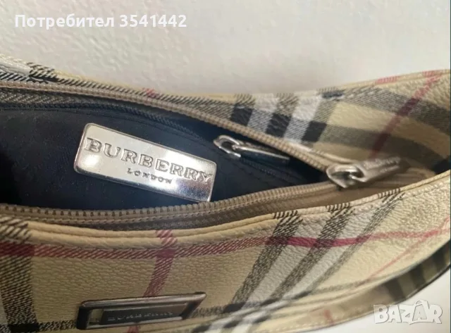 Дамска чанта Burberry София, снимка 5 - Чанти - 55969089
