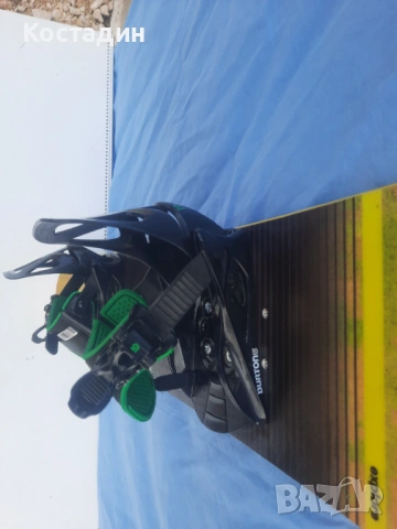 Сноуборд  115см.Elan explore jr с автомати, снимка 4 - Зимни спортове - 53066910