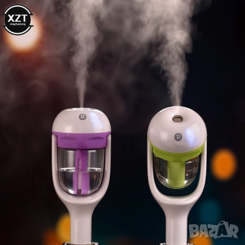 🚗 Автомобилен парен овлажнител и ароматизатор  