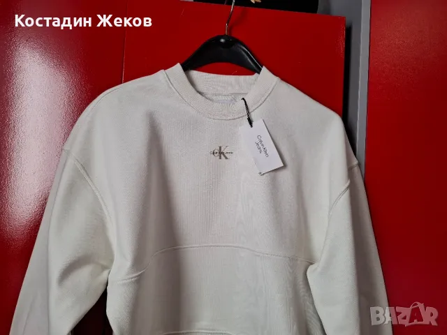 Нова със етикет.  Дамска оригинална блузка.   Calvin Klein , снимка 3 - Спортни екипи - 48915790