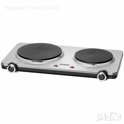 Електрически двоен котлон Bomann 2500 W DKP 5033 E CB– мощен, компактен и надежден уред за дома, снимка 7 - Котлони - 52931266