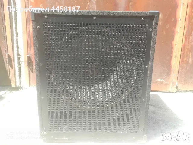 Бас каса 18 инча Eminence Kappa (500W RMS / 8Ω) – Made in USA, с колела