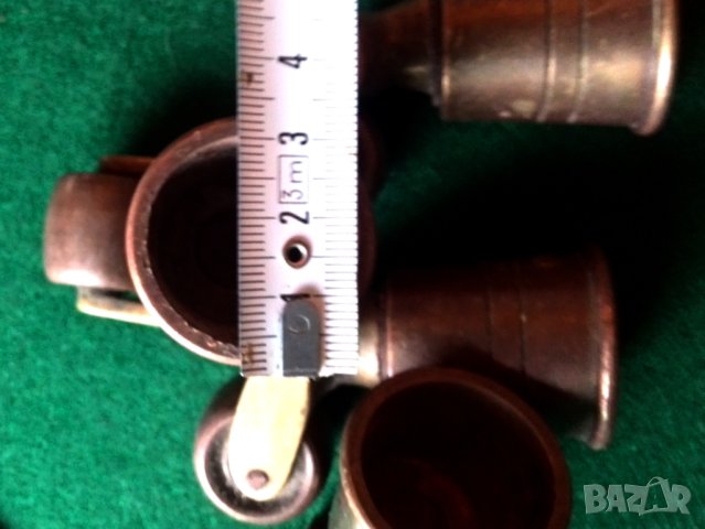 стари бронзови колела за мебел, снимка 8 - Други ценни предмети - 44291706