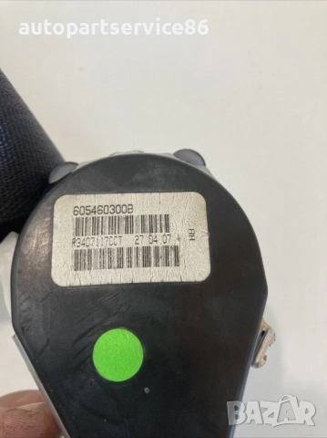 Заден десен страничен предпазен колан за Jeep Patriot 2.4 (2008) 605460300B, снимка 2 - Части - 53532931