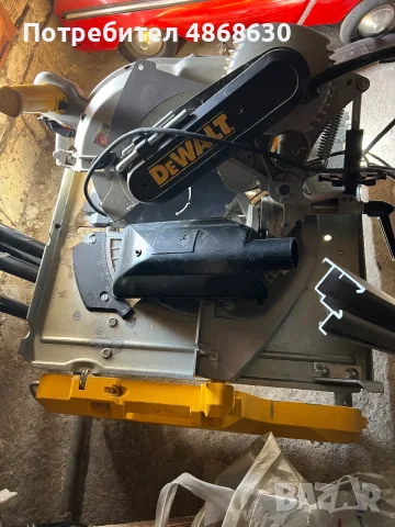 Настолен циркуляр Dewalt, снимка 5 - Циркуляри - 56404811
