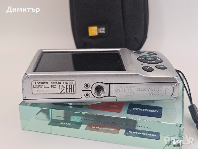 Дигитален фотоапарат Canon Ixus 145 digital photo camera , снимка 3 - Фотоапарати - 53617598