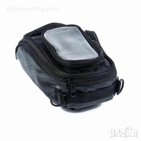 Раница за мотор Automat, Магнитна раница за резервоар, Черна, снимка 2 - Аксесоари и консумативи - 35932457