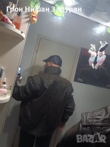 Кожено яке полушуба естествена кожа, снимка 3 - Якета - 52186760