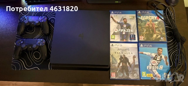 Продавам PS4 Slim 1TB