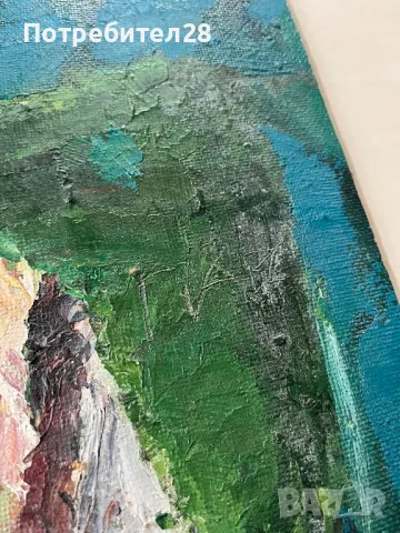 Стара майсторска картина - Портрет, снимка 2 - Картини - 49210704