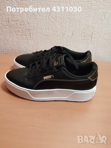 Нови черни маратонки PUMA 41 номер