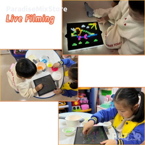 Креативен детски 3D светещ пъзел, 180 части, снимка 3 - Игри и пъзели - 44263306