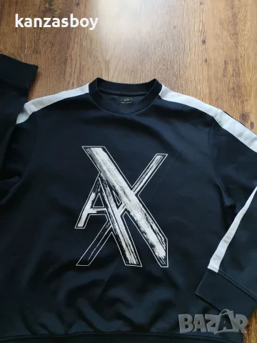armani exchange - страхотна мъжка блуза Л, снимка 7 - Блузи - 56238743