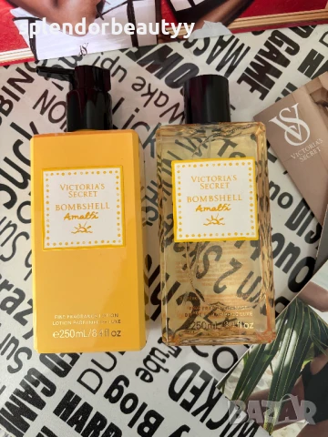 Victoria’s Secret козметика за тяло, Bombshell Amalfi, Amber Aperitif, снимка 3 - Козметика за тяло - 50786916