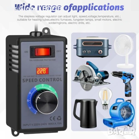 Mineup регулатор 220V 4000W 10A, снимка 3 - Друга електроника - 53630072