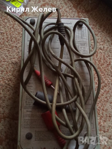 Мултицет GOERZ ELEKTRO стар рядък модел уникат за КОЛЕКЦИОНЕРИ 51665, снимка 8 - Антикварни и старинни предмети - 52035445