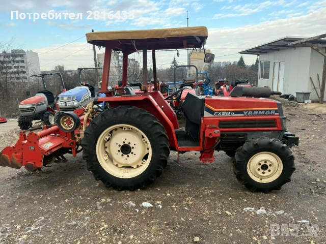 Трактор YANMAR FX28D 4x4, снимка 3 - Селскостопанска техника - 52918494