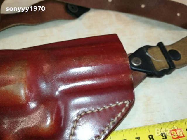 античен кобур за буретар 2410231406, снимка 4 - Антикварни и старинни предмети - 42701302