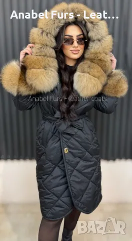 Дамски палта от естествена кожа, естествен косъм, алкантара, алпака, снимка 11 - Палта, манта - 38542745