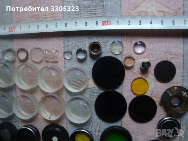 Лот от разни оптики, лупи, лещи, филтри и др.  --№70, снимка 3 - Обективи и филтри - 35732743