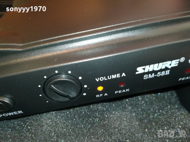 SHURE 2 MIC WIRELESS+КУФАР 2102221743, снимка 8 - Микрофони - 35868672