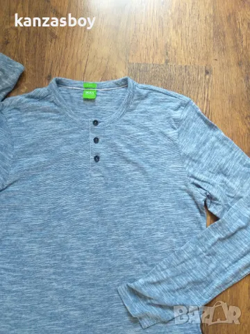 hugo boss green c-veneto - страхотна мъжка блуза КАТО НОВА, снимка 2 - Блузи - 47295769