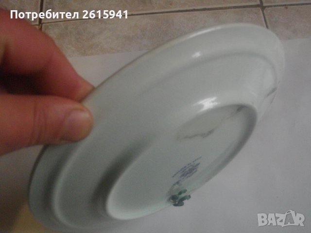 Нова Холандска Оригинална Декоративна Чиния За Стена-ф225 мм-DELFT-Маркирана, снимка 10 - Други ценни предмети - 38897277