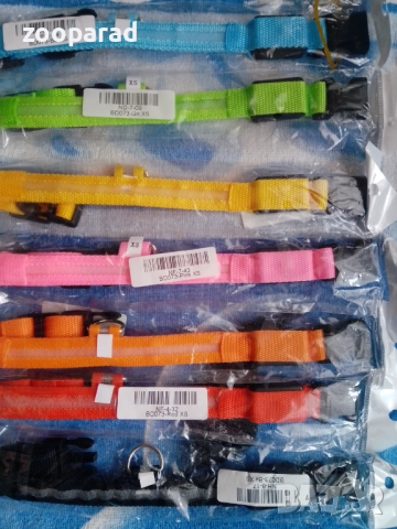 Светещи LED нашийници, размери ХS,S,M,L,XL , снимка 3 - За кучета - 52672448