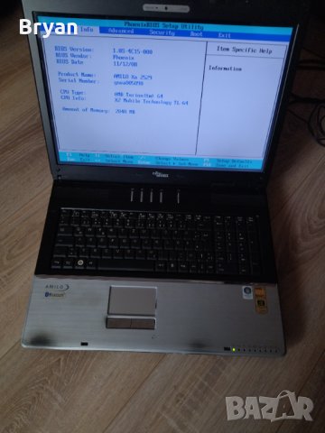 Fujitsu Amilo лаптоп xa 2529 на части, снимка 1 - Лаптопи за дома - 35989534
