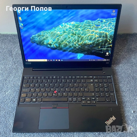 15.6''FHD Lenovo ThinkPad E590 16GB RAM, i5-8265u, 256GB NVMe SSD PCIe, снимка 2 - Лаптопи за работа - 52226993