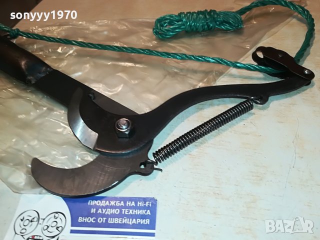 НОЖИЦА С ВЪЖЕ ЗА КЛОНИ-НОВА 3003231037, снимка 5 - Градински инструменти - 40189705