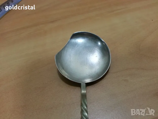 ретро руско черпаче за сервиране , снимка 6 - Антикварни и старинни предмети - 49157554