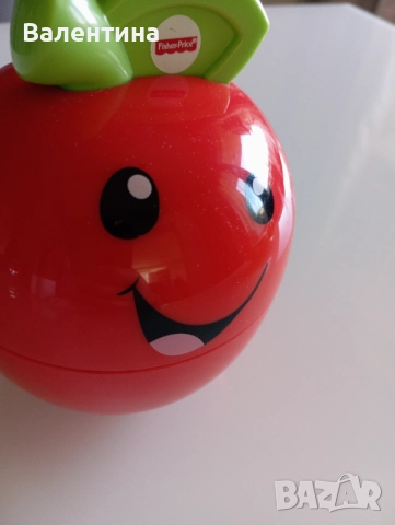 Fisher Price музикална ябълка, снимка 2 - Музикални играчки - 52107845