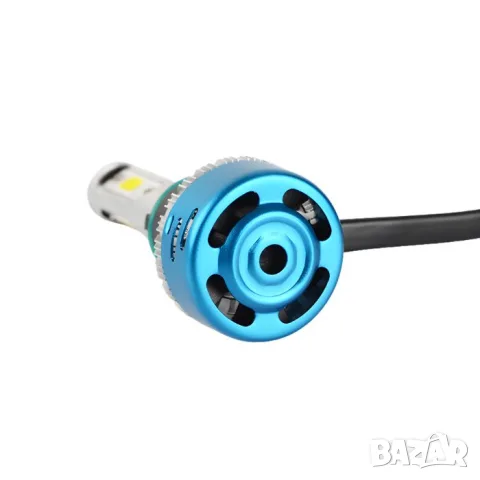 LED крушка H4 за мотоциклет с къси и дълги светлини, снимка 4 - Аксесоари и консумативи - 55866017