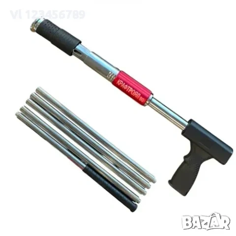 Професионален пистолет за пирони KraftRoyal с очила, ръкавици и 200 бр. пирони, снимка 5 - Други инструменти - 53833135