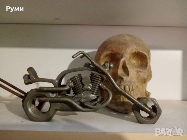 Стара фигура  на мотор, снимка 2 - Колекции - 42222504