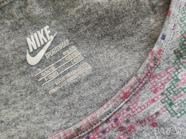 Nike дамска тениска S/XS, 168см, снимка 2 - Тениски - 41574865