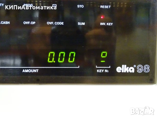 елка-каса електронно-регистрираща ELKA 98 220V 50Hz, снимка 11 - Друга електроника - 50504975