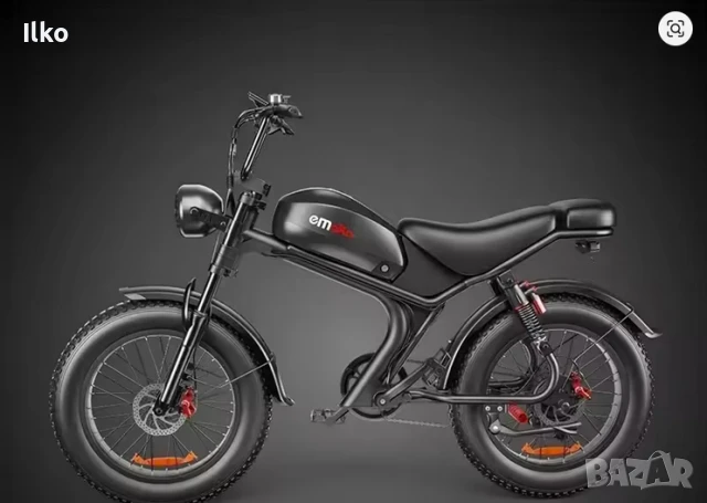 ТОП ЦЕНА! Електрически велосипед Fat Bike Emoko C93 3000W 55V 23Ah, снимка 4 - Велосипеди - 51191172