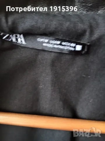 Зара естествена кожа яке , снимка 4 - Якета - 49166746