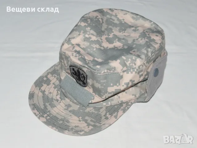 Камуфлажна шапка от зимна пиксел униформа за ВВС размер 57