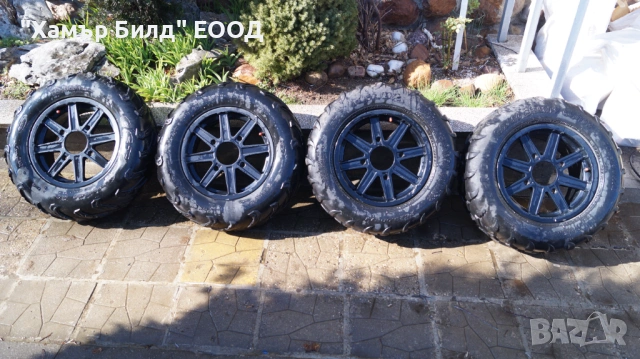 Алуминиеви джанти за АТВ Polaris 14-ки - 4x156мм., снимка 2 - Гуми и джанти - 53815177