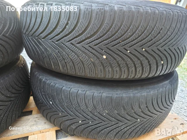 Лети джанти 17ки 5х108 Peugeot + зимни гуми 215/65/17 Michelin, снимка 13 - Гуми и джанти - 55823250