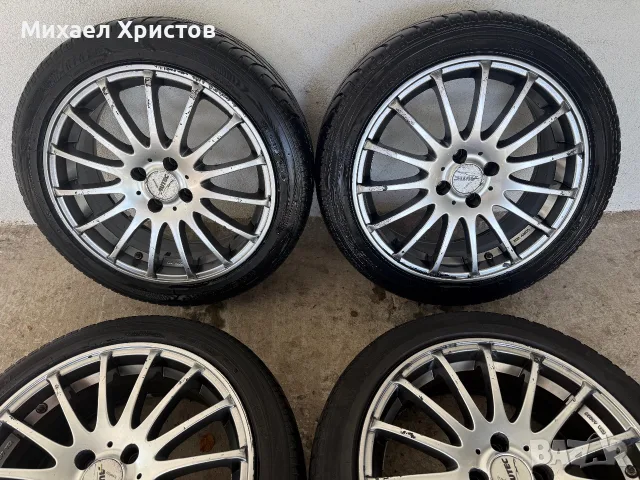 Джанти AEZ 17” 4x100, снимка 2 - Гуми и джанти - 55854232