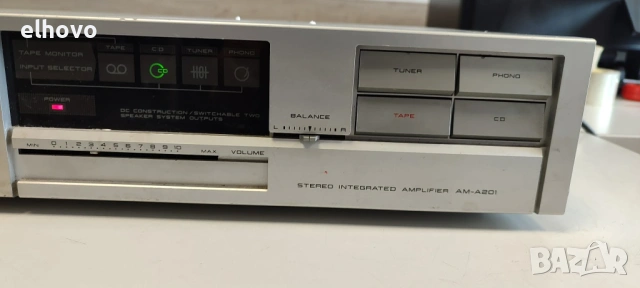 Стерео усилвател Akai AM-A201, снимка 3 - Ресийвъри, усилватели, смесителни пултове - 53810978
