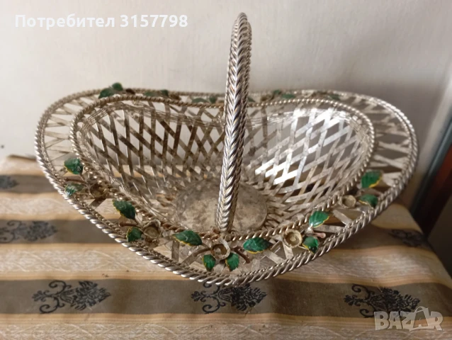 Купа,кошница в стил арт деко, снимка 1