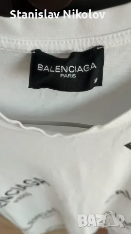 Тениска Balenciaga Paris, реплика, Size M, снимка 3 - Тениски - 55788631