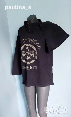 Три различни броя / Дамски марков суичър и пуловер , снимка 12 - Суичъри - 52391774