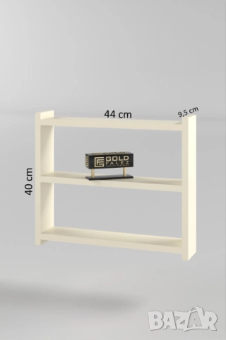 Кухненски рафт за плот – дървена етажерка за кухня на 3 нива - 5 цвята, снимка 11 - Етажерки - 52305817